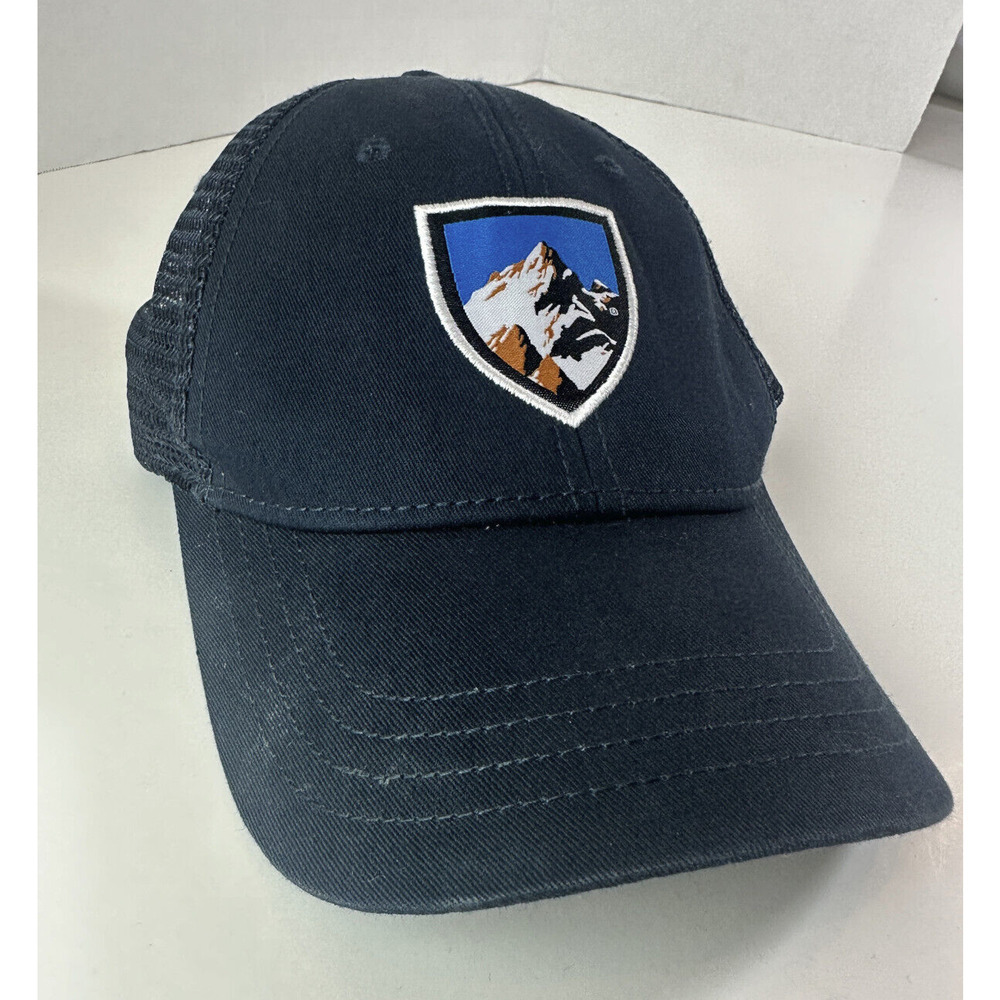 Kuhl Snapback Hat Mesh Back Trucker Blue Logo Adjustable Hiking Fishing Outdoors - Picture 7 of 9
